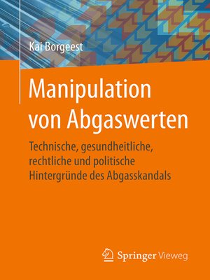 cover image of Manipulation von Abgaswerten